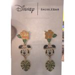 BaubleBar Disney  Minnie Mouse Tropical Hibiscus Flower Drop Earrings | Gift Photo 3