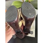 Gucci Sand Tess D. Gomma High Heel Slides Lifford Beige Womens Size 6 Photo 10