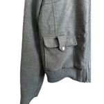 Decree  Women's Gray‎ Puffer Collar Bomber Jacket Size L/G Photo 1