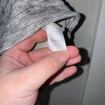 J. Jill Women's Gray Knit Pullover L 3/4 Sleeve Boat Neck Size L Photo 3