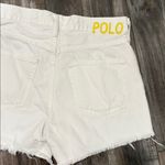 Ralph Lauren  Denim White Shorts Polo The Crosby Relaxed Size 28 Photo 3