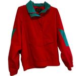 Eddie Bauer  Red and Blue Gore-Tex Pullover Windbreaker Jacket‎ Sz L Photo 1