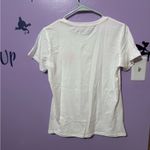 Kate Spade  White Tee with Red Apple Motif Photo 3