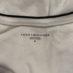Tommy Hilfiger White V Neck Long Sleeve Y2K Shirt Photo 3