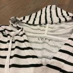 Loft  Hoodie Striped Lightweight Top Photo 1