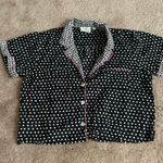 Roller Rabbit Rare  x Lele Sadoughi Black Heart Polo Pajamas Photo 4