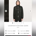 Lululemon  In The Clear Jacket Size 4 Photo 5