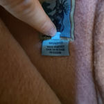 Cabin Fever V Neck Fleece Sweatshirt Size Medium Pink Photo 3