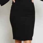 Bardot Mock-neck Cold-shoulder Cut Out Sheath Dress Size 4 XS Photo 4