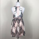 Ark & Co. Ark Co Dress Lace Overlay T Strap Pink Photo 3