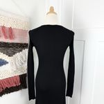 Everlane  Ribbed Midi Dress Black Sz XS Photo 4