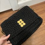 Kooreloo Black Crochet Flap Crossbody Bag $395 Photo 5