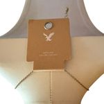 American Eagle Outfitters Gold Crescent Necklace Photo 1