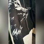 Black Graphic Men’s Jacket Size L Photo 3