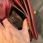 CELINE Vintage Céline Horse Carriage Clasp Burgundy Leather Shoulder Bag Photo 10