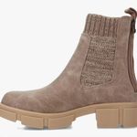 blowfish Moor Lug Sole Leather Boot (Sz 8.5) Sea Mushroom Prospector/Tech Knit Photo 2