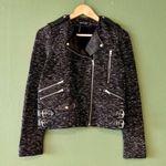 The Kooples Tweed Motorcycle Jacket Photo 0