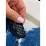 Sacred Threads NWT- Blue & White Tie Dye V-Neck Tank Jumpsuit L/XL Photo 5