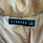 LIONESS Puffer Jacket Size M Brown Photo 1