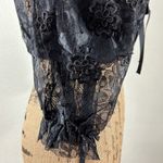 For Love & Lemons lace cropped top Color Black Size L NWT Photo 6