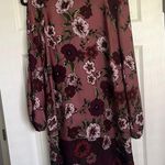Charlotte Russe Mauve Sheath Dress with Peek-a-Boo Sleeves Photo 0