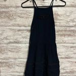 Sam Edelman  black eyelet fit and flare dress size 0 Photo 2