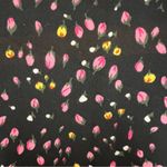 Jacqueline de Yong tiered floral midi dress black w/tiny floral print size 36/4 Photo 9