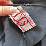 STJ by Marshall Klugman Vintage Mod 60s Black Long Sleeve Pleated Dress Photo 7