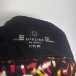 Offline By Aerie Goals Black Mutlicolor Sports Bra Small Photo 6