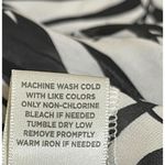 Avenue Women's Tunic Top Swim Cover Up Black White V Photo 7