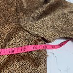 Molly Bracken  satin drop hem animal print dress Sz S Photo 5