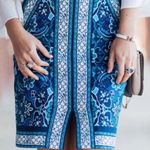 Loft Floral Pencil Skirt Sz 10 Photo 1