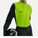 Nike NWT $95  Women's Strike Storm-FIT Drill Top Black/Neon Green FZ3987-702 M Photo 3