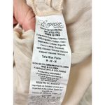 NWT Especia Flutter Sleeve Sweetheart Neck Babydoll Mini Dress White Women's M Size M Photo 3