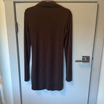 Meshki  Alexandra Chocolate Ruched Dress Photo 2