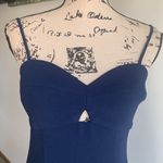 Trina Turk  Cut Out Cocktail Mini Navy Dress Sz 2 Photo 3