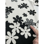 Womans Alfred Dunner Petite Long Sleeve Pullover Sweater White Black Flowers PXL Size XL Photo 4