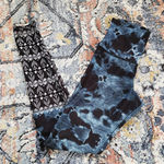 Onzie  Lucky Eye 276 Blue Tie Dye Graphic High Rise Leggings Size XS Photo 4