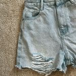 White Fox Boutique White Fox Distressed Denim Shorts Photo 1