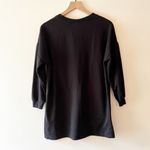 Bebe Y2k Black Oversized Sweatshirt Sleep Shirt Size Small Vintage Photo 1