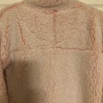 Blue Star clothing company Cozy Pink Sherpa women’s 1/4 zip size medium Photo 11