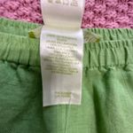 Sigrid Olsen  women knew. Green Midi A-Line Skirt Casual Resort Wear. 100% Linen. Photo 11