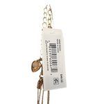 Betsey Johnson  Multi Chain Butterfly Flower Necklace Layered Pink Beads Crystals Photo 2