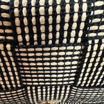 Loredana Vintage Bag Purse Italian Made Woven Gold Accents Straw & Black Photo 12