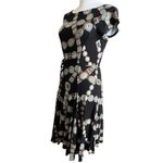 Ralph Lauren Lauren Trompe L’Oeil Concho Belt Print Dress Medium Western Boho Photo 3