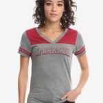 Her Universe  Spider-Man 62 Logo Jersey Tee Shirt Size Medium Photo 0