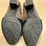 Franco Sarto Women's Franco Sardo Suede Dress Shoes-2 Tone-Heels-9 1/2 Slip-on Photo 4