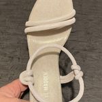 Steve Madden “Harrlow” dusty gold strappy heels open toe sandals size 6.5 suede Photo 6