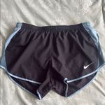 Nike  Black & Light Blue Running Shorts Photo 0