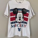 Vintage 90s Jerry Leigh Big Head Mickey Mouse Unlimited T Shirt unisex XL White Photo 4